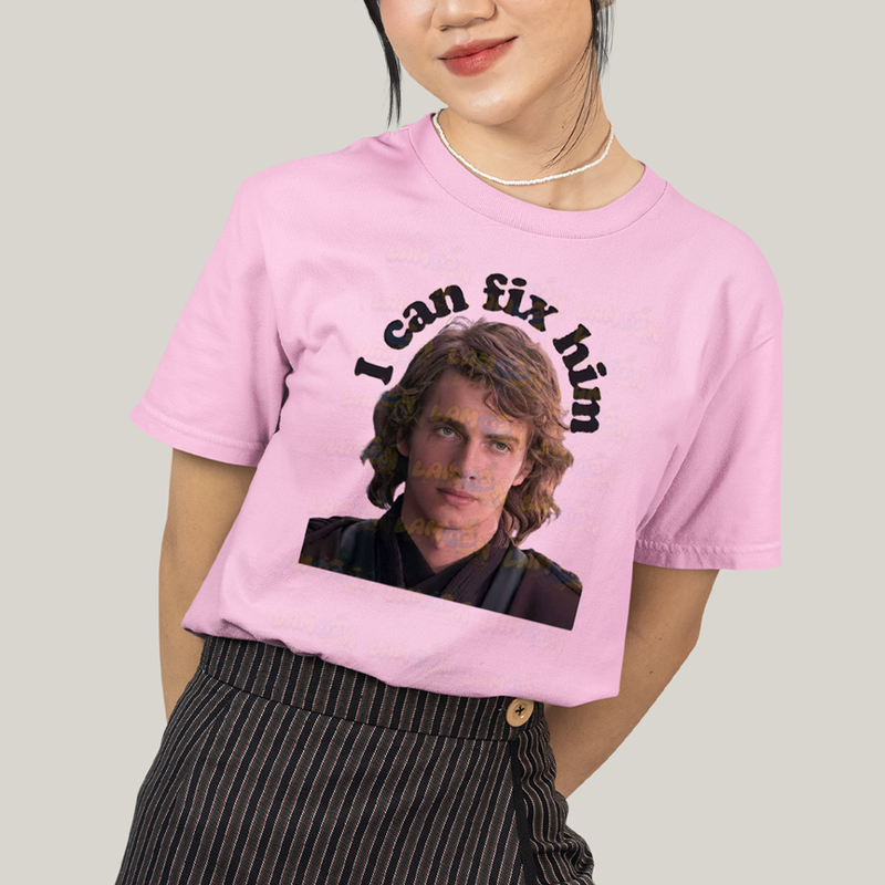 Camiseta Algodão Unissex T shirt Anakin Skywalker Star Wars Darth Vader Jovem