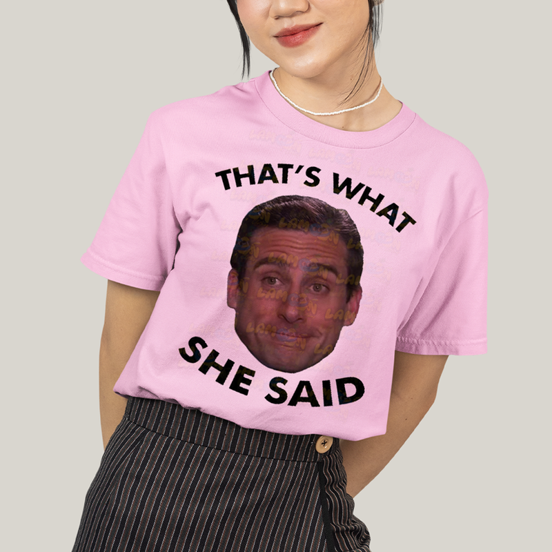 Camiseta Algodão Unissex T shirt Michael Scott Rosto The Office