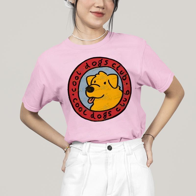 Camiseta Algodão Unissex T shirt Cool Dogs Club