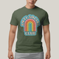 Camiseta Algodão Unissex T shirt Anti Social Club Arco Iris