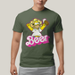 Camiseta Algodão Unissex T shirt Simpsons Homer Beer Barbie