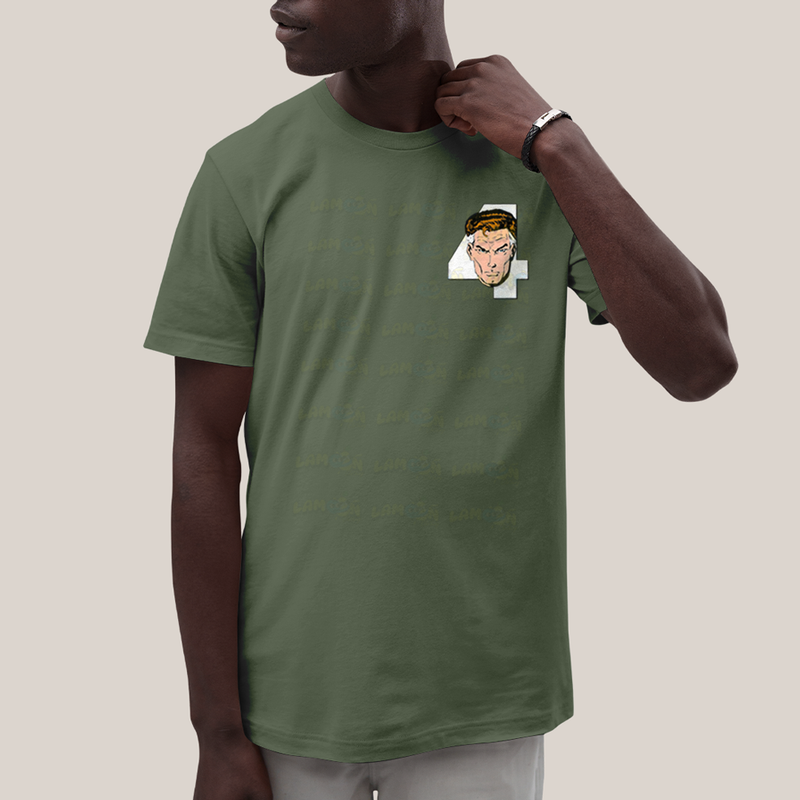 Camiseta Algodão Unissex T shirt Quarteto Fantástico Logo Sr Fantástico