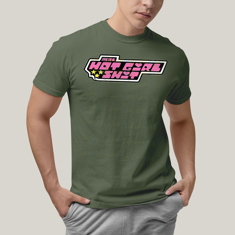 Camiseta Algodão Unissex T shirt Real Hot Girl Shit