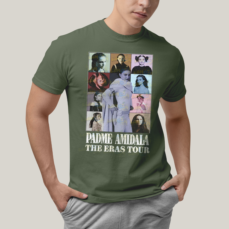 Camiseta Algodão Unissex T shirt Padme Amidala The Eras Tour
