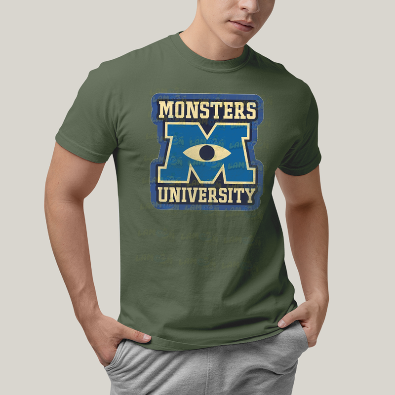 Camiseta Algodão Unissex T shirt Univerdade Monstros SA