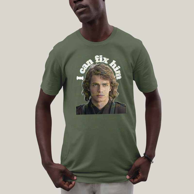 Camiseta Algodão Unissex T shirt Anakin Skywalker Star Wars Darth Vader Jovem
