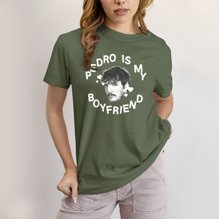 Camiseta Algodão Unissex T shirt Pedro Pascal Is My Boy Friend Quarteto Fantástico