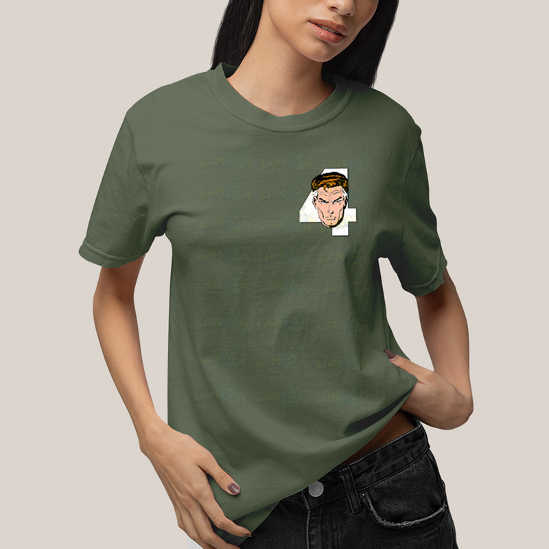 Camiseta Algodão Unissex T shirt Quarteto Fantástico Logo Sr Fantástico