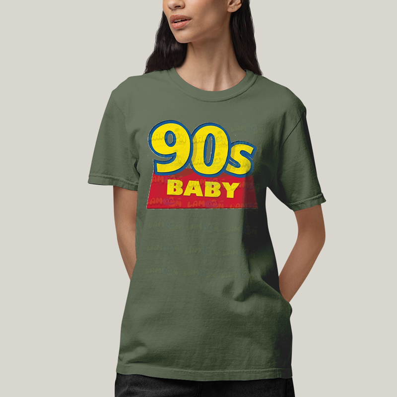 Camiseta Algodão Unissex T shirt 90s Baby Toy Story