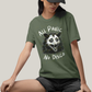 Camiseta Algodão Unissex T shirt All Panic No DIsco