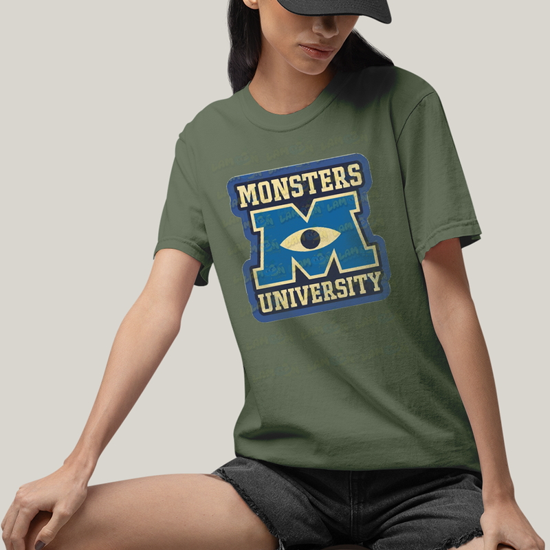 Camiseta Algodão Unissex T shirt Univerdade Monstros SA