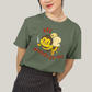 Camiseta Algodão Unissex T shirt Abelha Agressiva