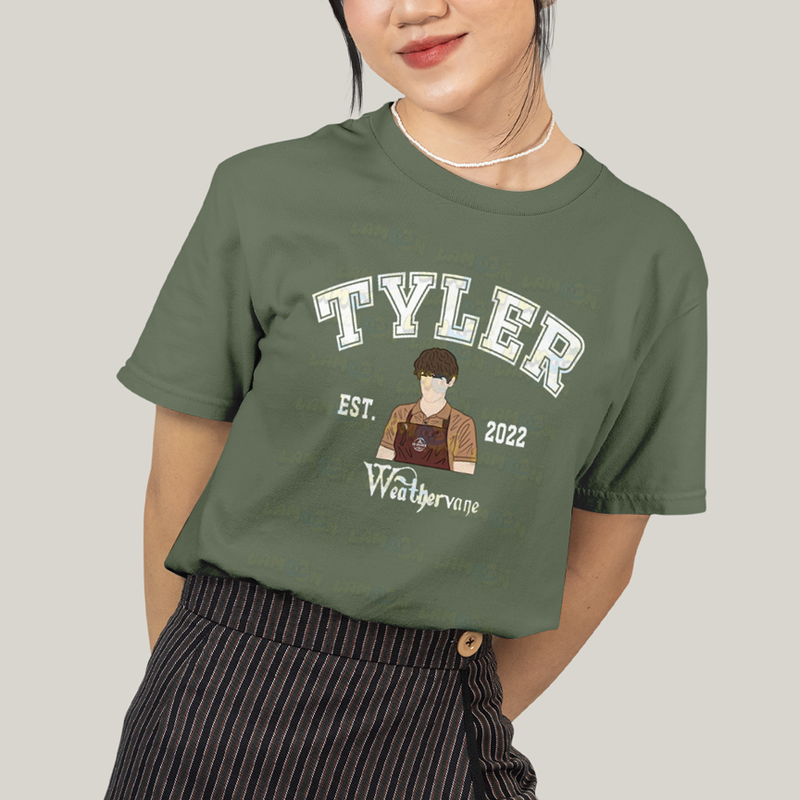 Camiseta Algodão Unissex T shirt Wandinha Tyler Est 2022