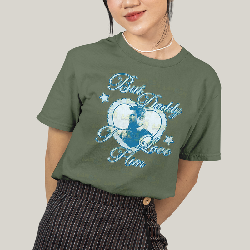 Camiseta Algodão Unissex T shirt Sebastian Stan Bucky Barnes Soldado Invernal Azul